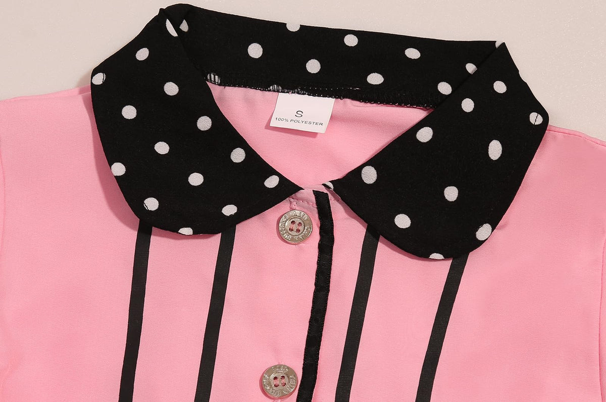 SIZGAROOT 50s bow headband completes the vintage look for a playful outfit.