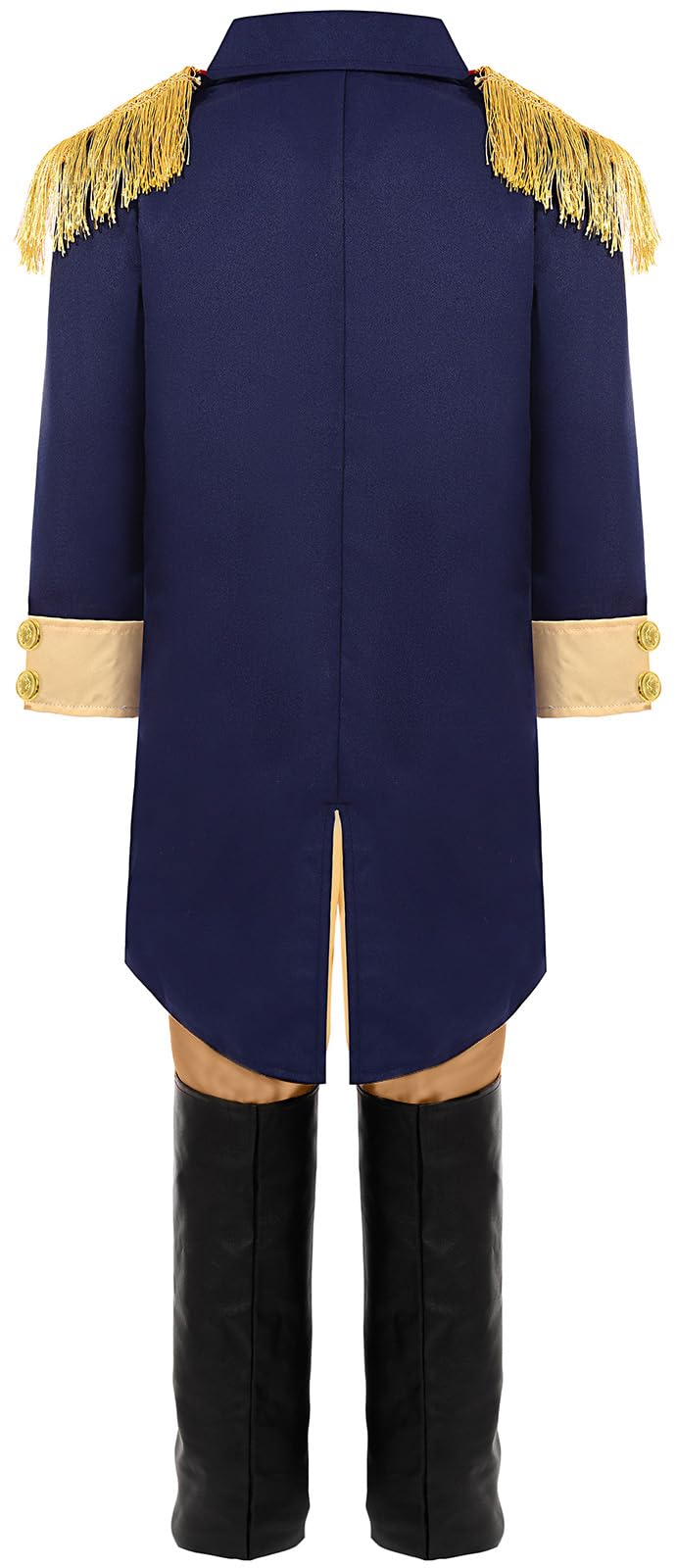 SIZGAROOT George Washington vest for kids—layered detail for reenactments
