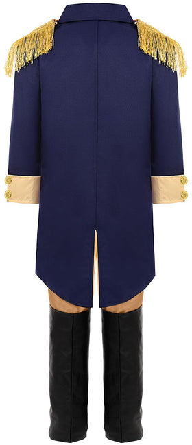 SIZGAROOT George Washington vest for kids—layered detail for reenactments