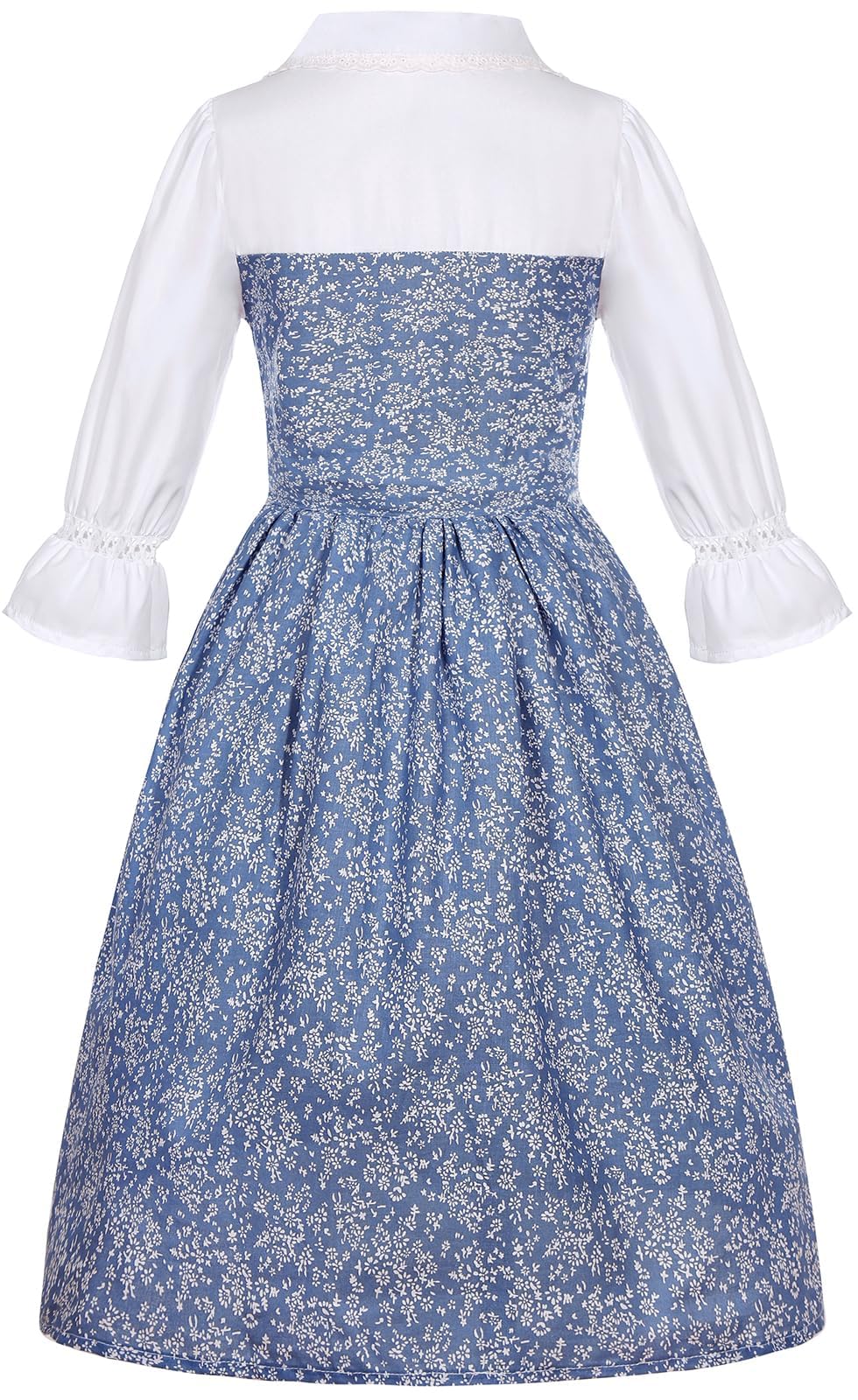 SIZGAROOT lace-trim collar detail adds refined heritage charm to the costume.