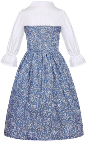 SIZGAROOT lace-trim collar detail adds refined heritage charm to the costume.