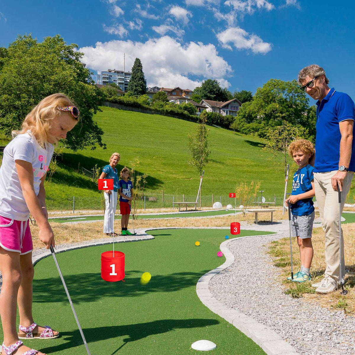 SJEhome indoor-outdoor golf gifts for family fun