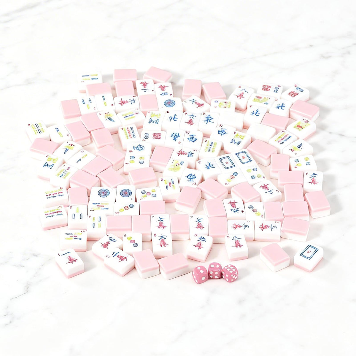 SJKHGU American Mahjong set in box for storage and quick setup.