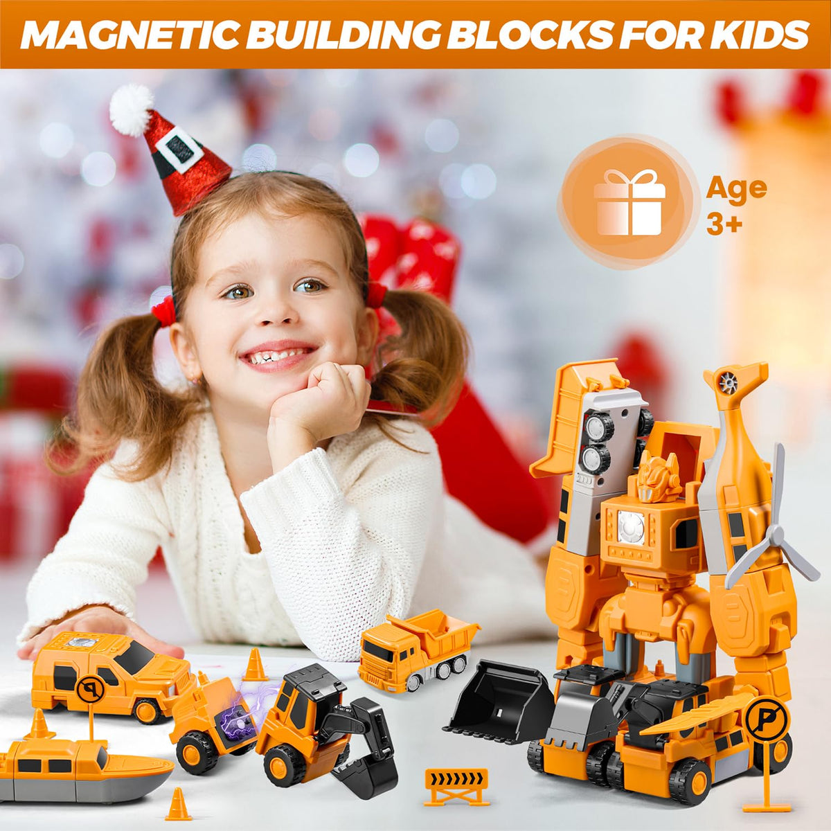 SJYN ABS-material blocks deliver durable, smooth-handling play.