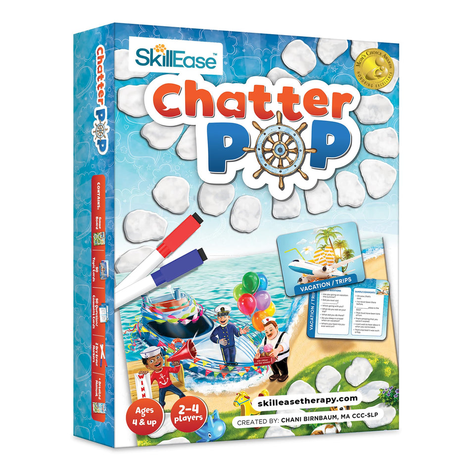 SkillEase Chatter Pop cards spark conversations to practice active listening and empathy