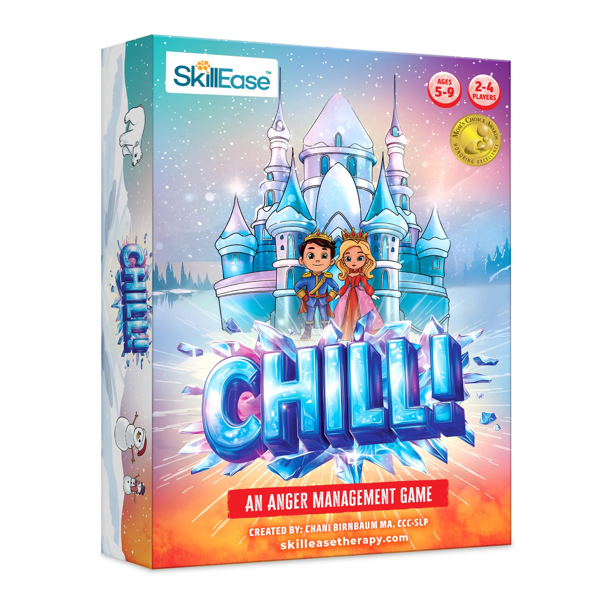 SkillEase CHILL ice castle board game boosts emotional regulation for kids