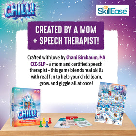 SkillEase CHILL player pieces support group play and breathing practice