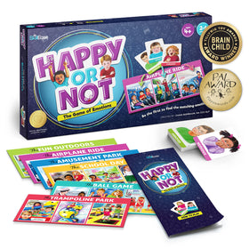 SkillEase Happy or Not family-friendly setup supports home practice with engaging activities.