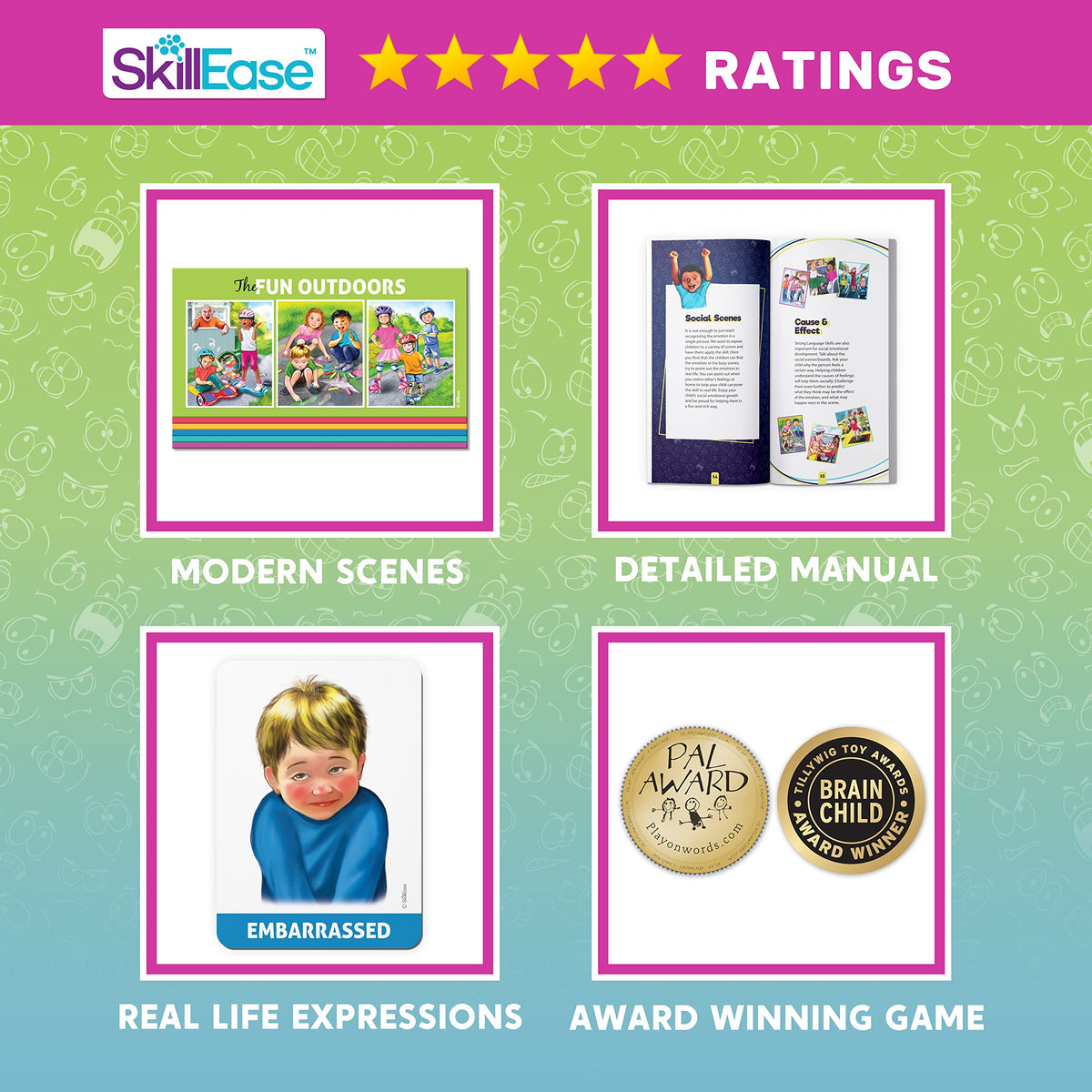 SkillEase Happy or Not manual provides practical guidance for parents and therapists.