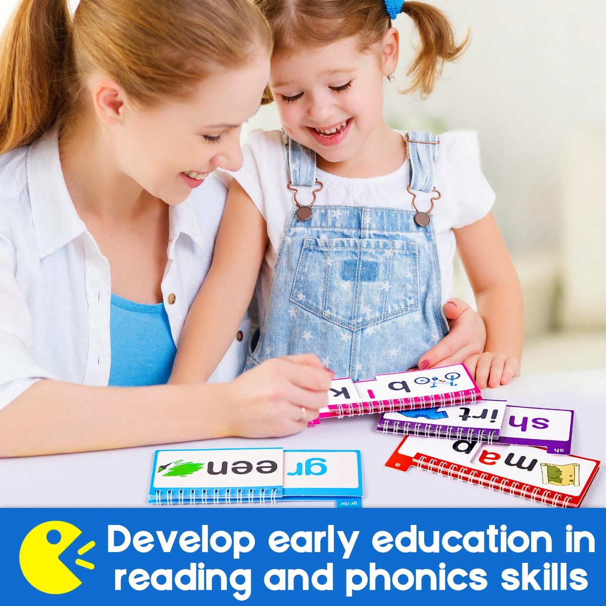 SkilLify Phonics Word Family Build Book groups words by phonics features.