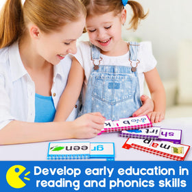 SkilLify Phonics Word Family Build Book groups words by phonics features.