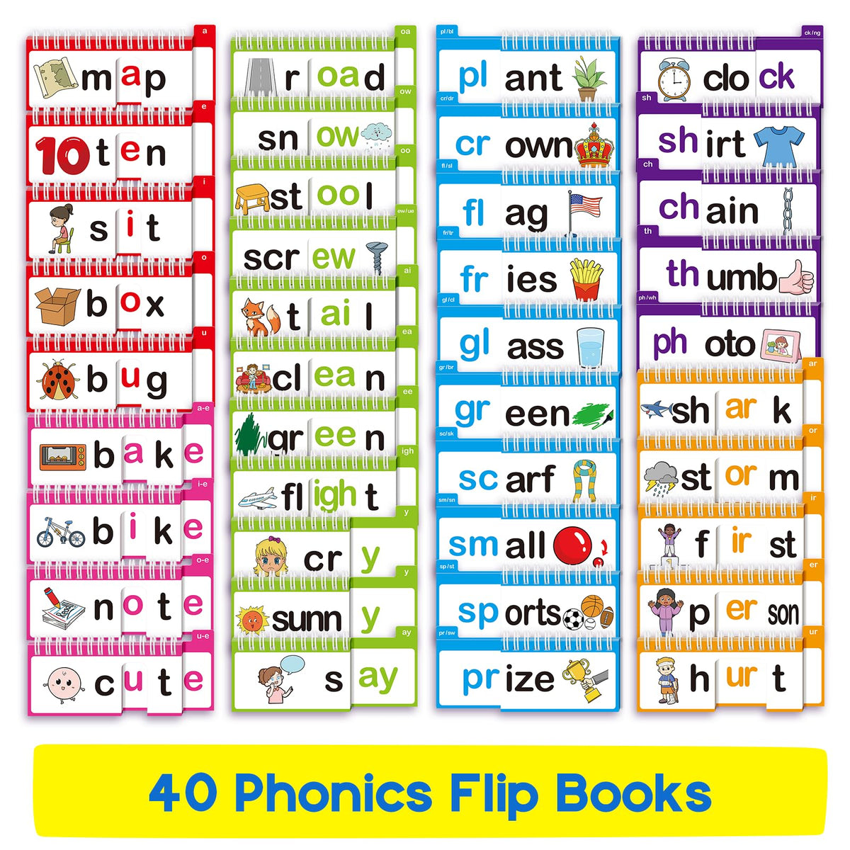 SkilLify Sight Words Flash Cards support hands-on phonics games and early spelling.