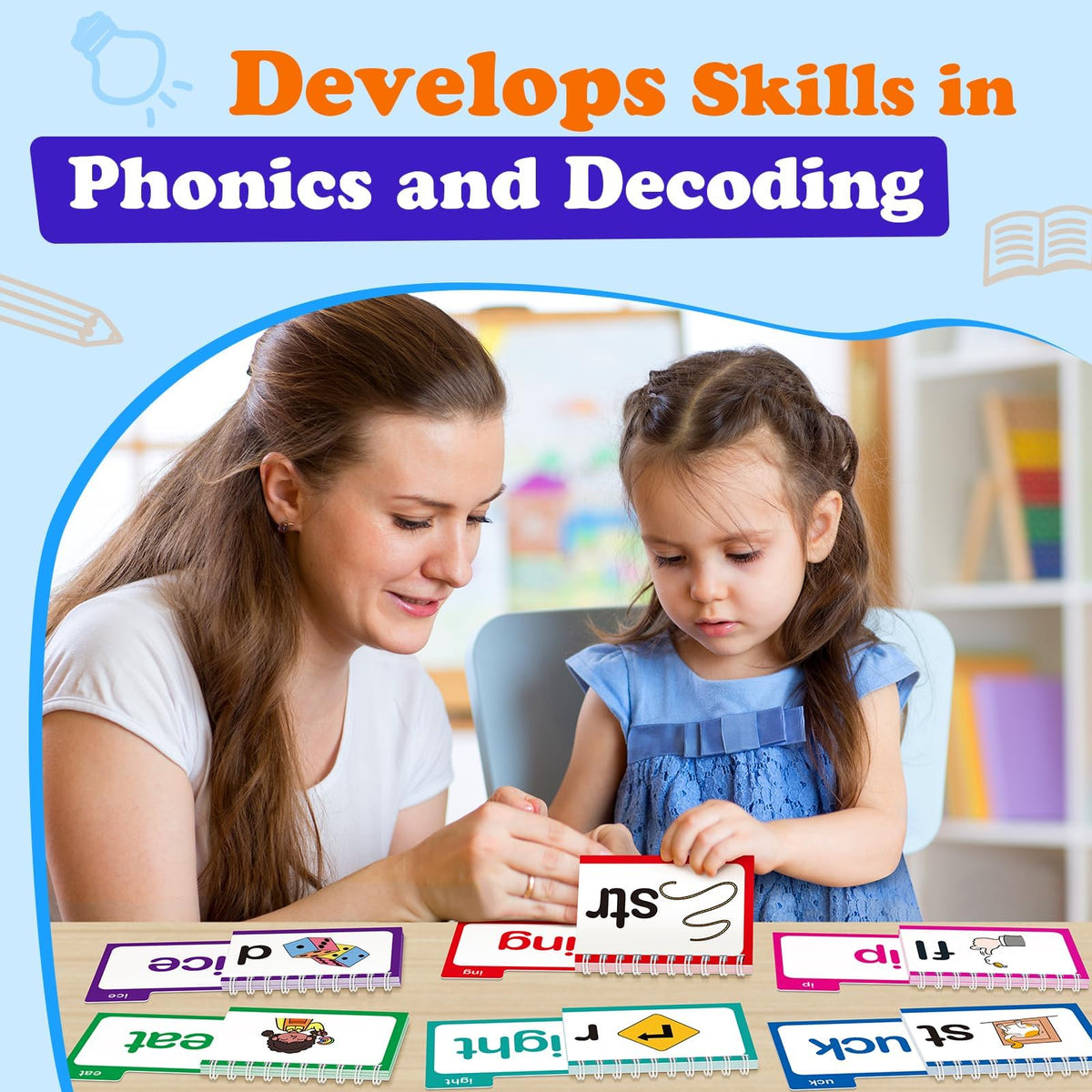SkilLify sight word cards boost quick recognition during reading practice