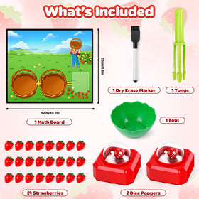SkilLify bowl and tongs promote fine motor skills and sorting.