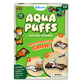 Skillmatics Aqua Puffs complete set for creative, mess-free art