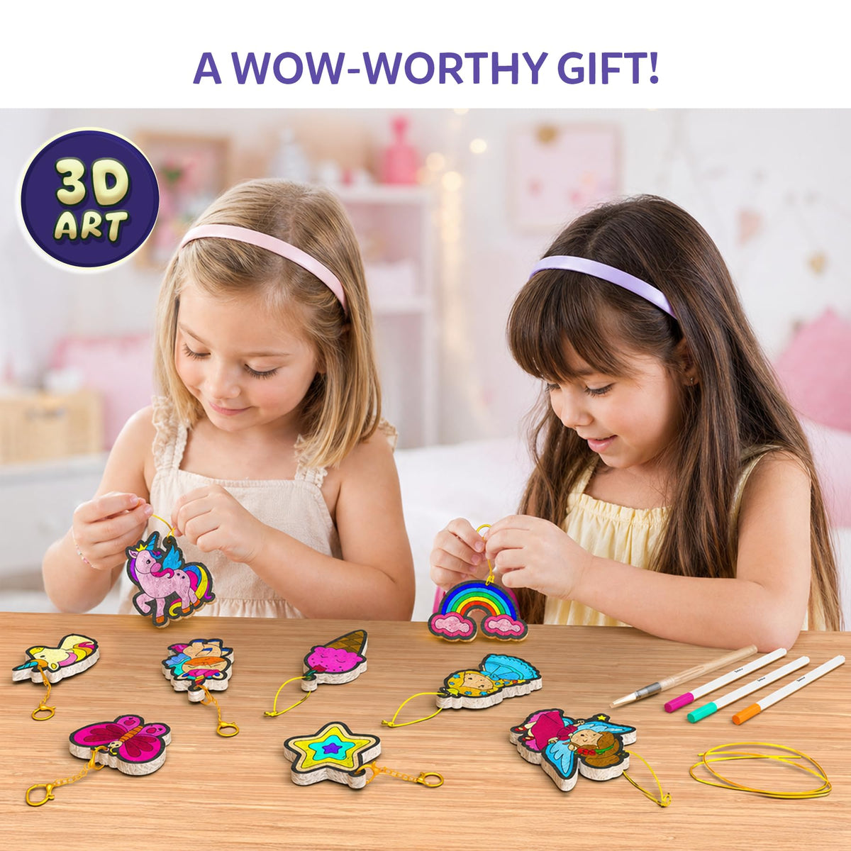 Skillmatics Aqua Puffs gift set sparks creativity for kids ages 4-10.