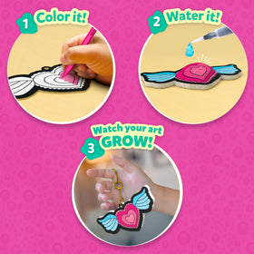 Skillmatics Aqua Puffs puff-model display ready to hang as decorative art.