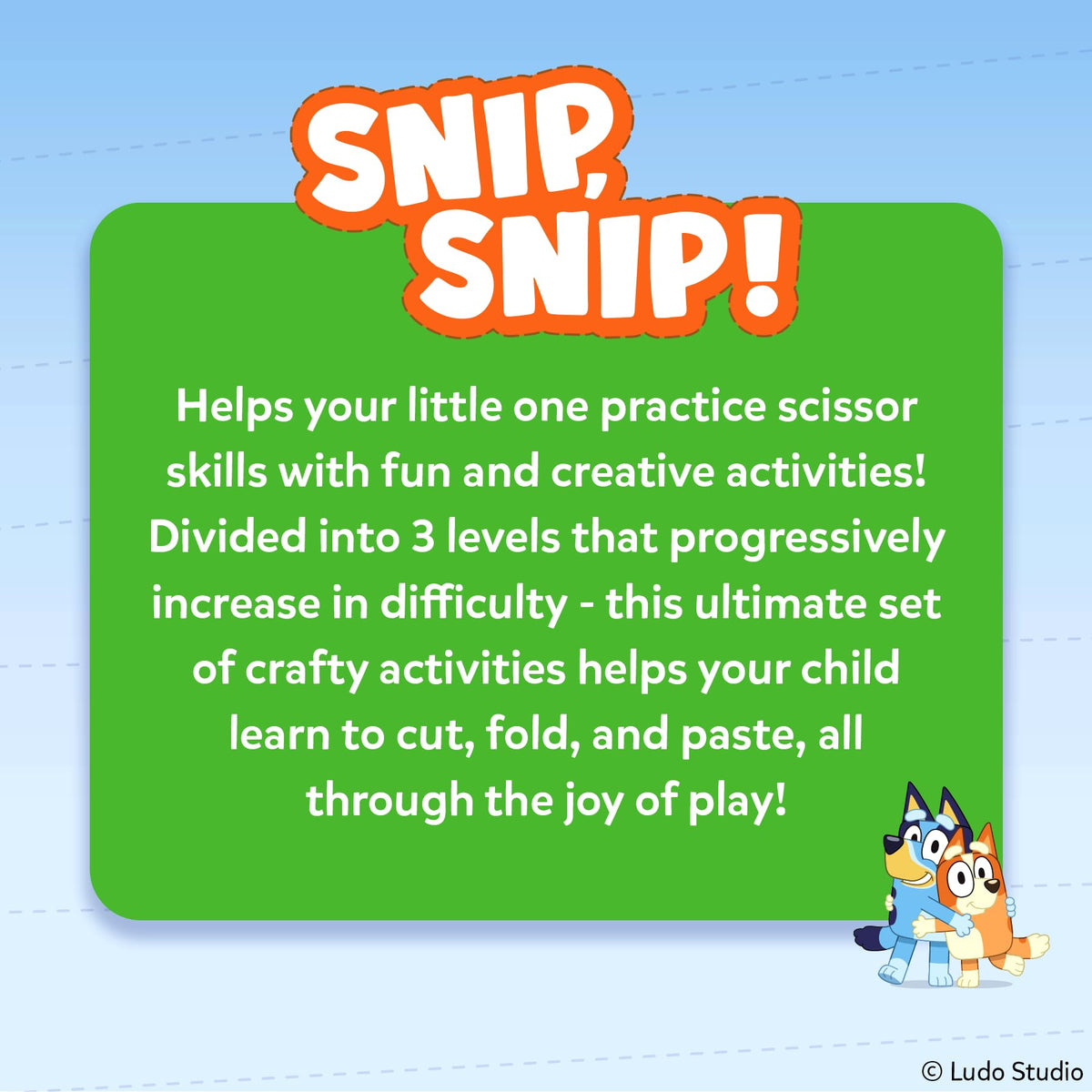 Skillmatics Bluey Classroom-friendly kit for group play and learning.