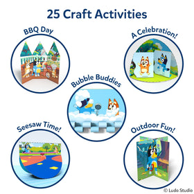 Skillmatics Bluey Creative projects sparked by cutting activities.