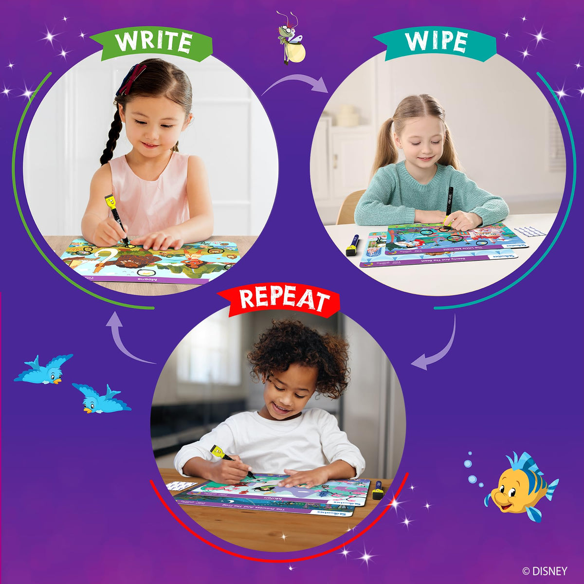 Skillmatics Disney Princess achievement certificate motivates progress