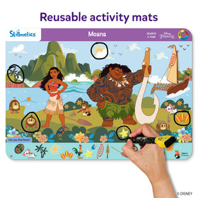 Skillmatics Disney Princess dry-erase markers set for reusable learning