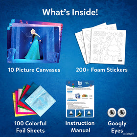 Skillmatics Foil Fun Disney Frozen canvas station for hands-on art projects