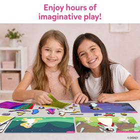 Skillmatics Foil Fun Disney Princess mess-free setup is ideal for home or travel.