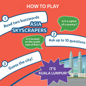 Skillmatics Guess in 10 Cities clue cards enhance planning and clues