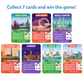 Skillmatics Guess in 10 Cities question cards guide smart questions