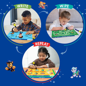 Skillmatics I Can Write PAW Patrol mats shapes and symmetry drawing practice