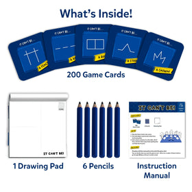 Skillmatics It Can't Be! 1-minute timer accelerates rounds and excitement
