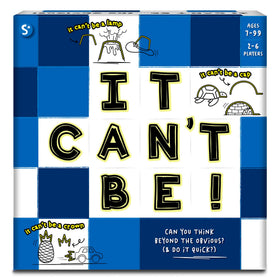 Skillmatics It Can't Be! card drawing game cards fuel quick, playful rounds for families