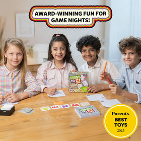 Skillmatics 2025 Parents Best Toys Award badge on packaging.