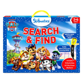 Skillmatics Paw Patrol mats pack supports screen-free learning through play.