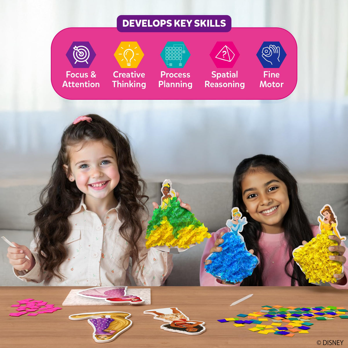 Skillmatics Poke-in Art pad for easy, tidy crafting sessions.
