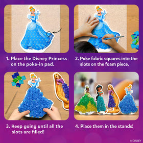 Skillmatics Poke-in Art poke-in sticks for precise fabric placement.