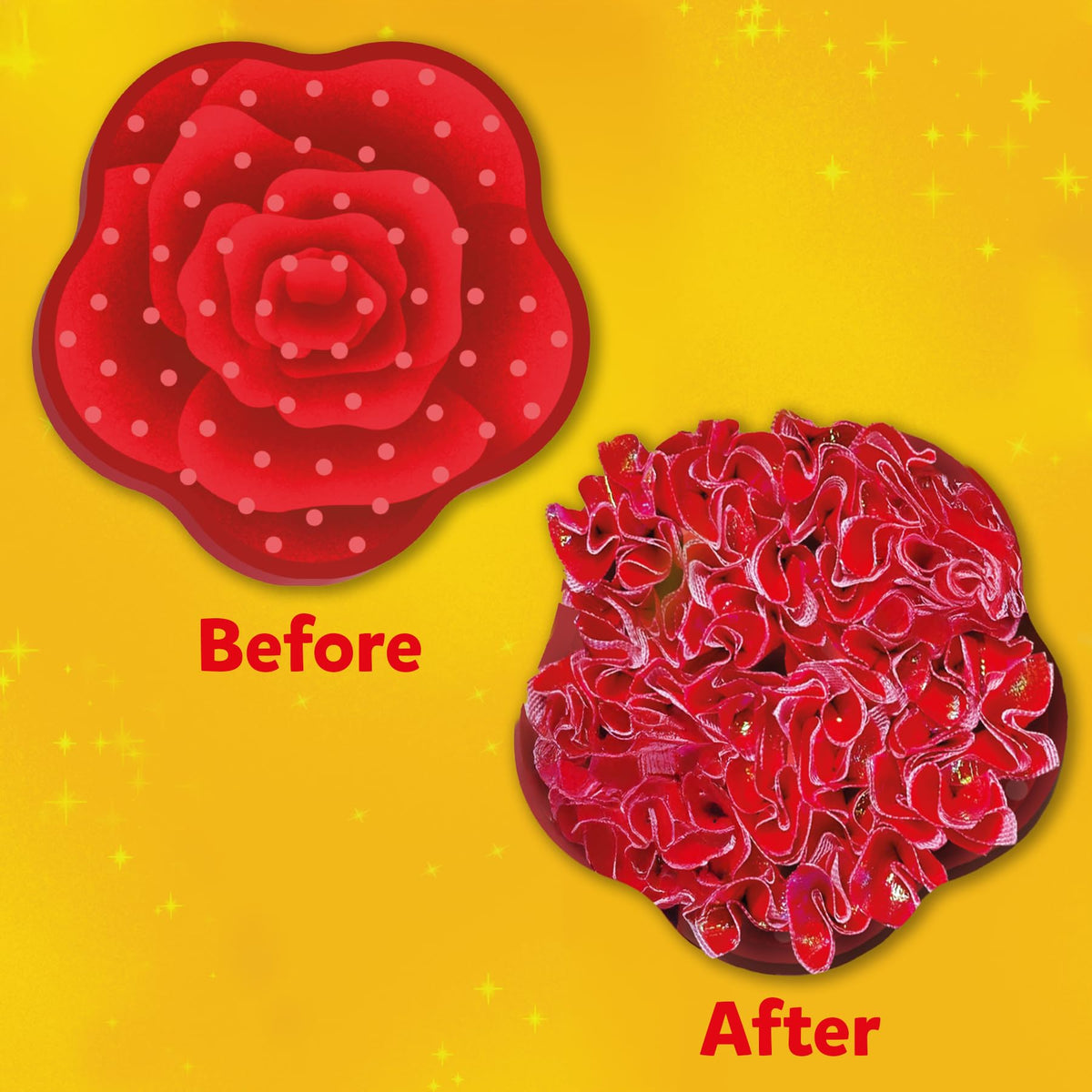 Skillmatics Poke-in Art finished rose bouquet makes a charming gift or decor