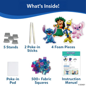 Durable foam pieces included for sturdy character creation.