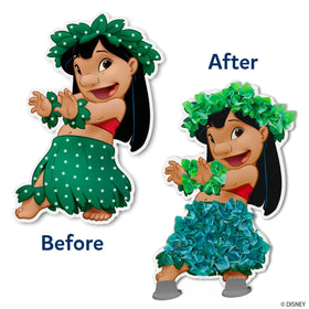 DIY decor idea: place completed characters in bedrooms or playrooms.