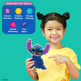 Poke-in pad and instructions provide a simple, mess-free activity.