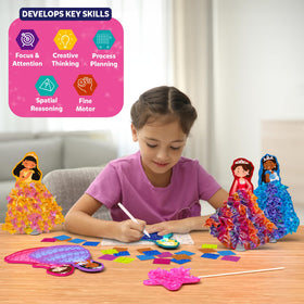 Skillmatics Poke-in Art poking sticks for precise fabric placement