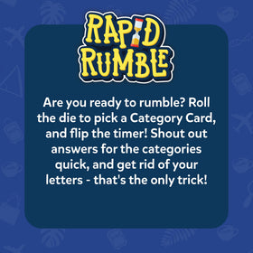 Skillmatics Rapid Rumble award badge signals 2022 Parents' Picks recognition.