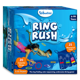 Skillmatics Ring Rush storage and portability—easy to pack for travel and pool trips.