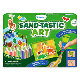 Skillmatics Sand Art Kit with colorful sand bottles for vibrant crafts