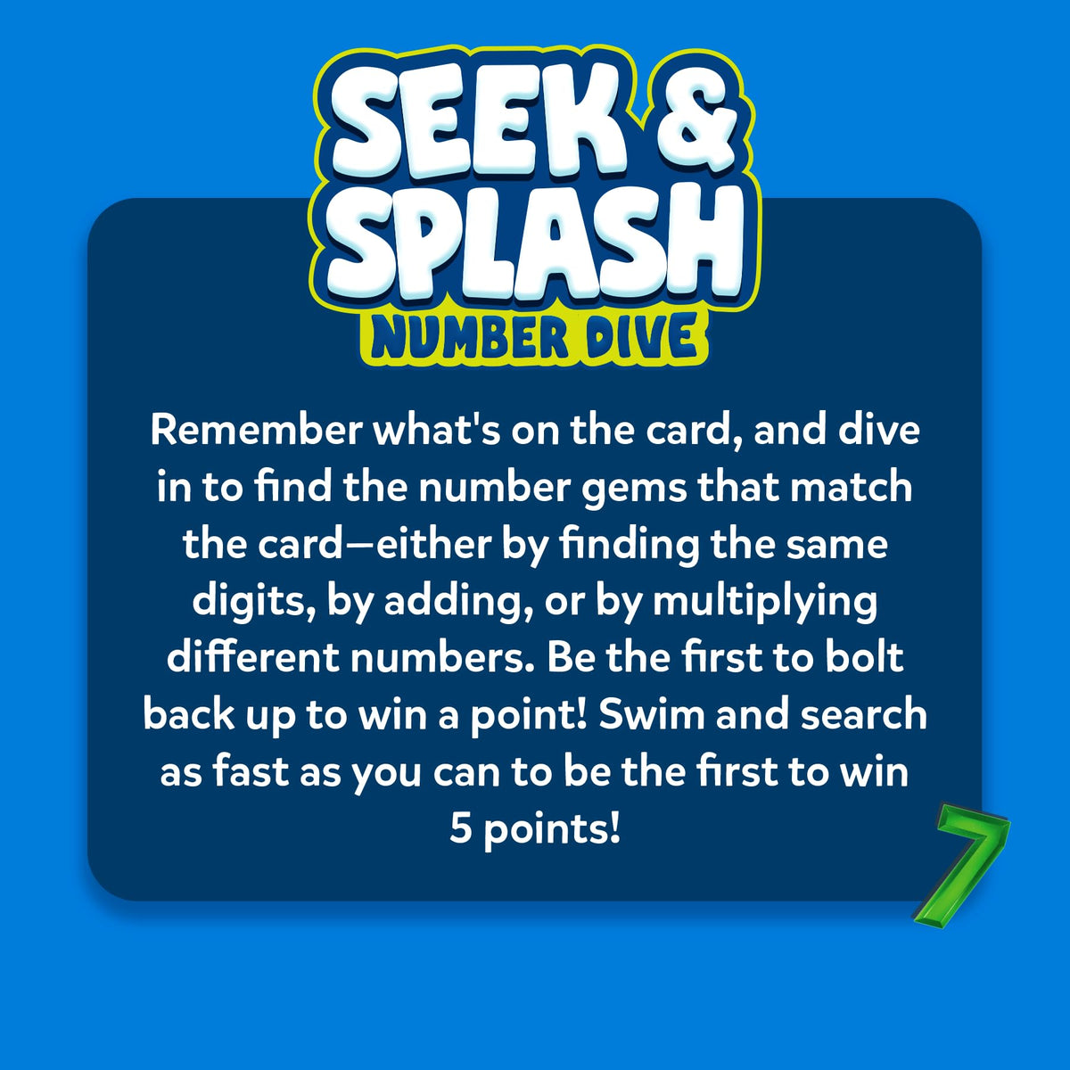 Skillmatics Seek & Splash durable, easy-clean gems for repeated use.