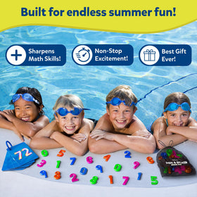 Skillmatics Seek & Splash pool gift pack highlights a fun summer activity.