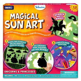 Skillmatics Sun Paper Art Kit setup for a sun-powered craft session