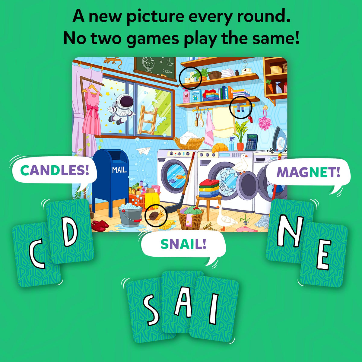 Skillmatics Who Saw What? 60 Seconds memory challenge delivers lively competition.