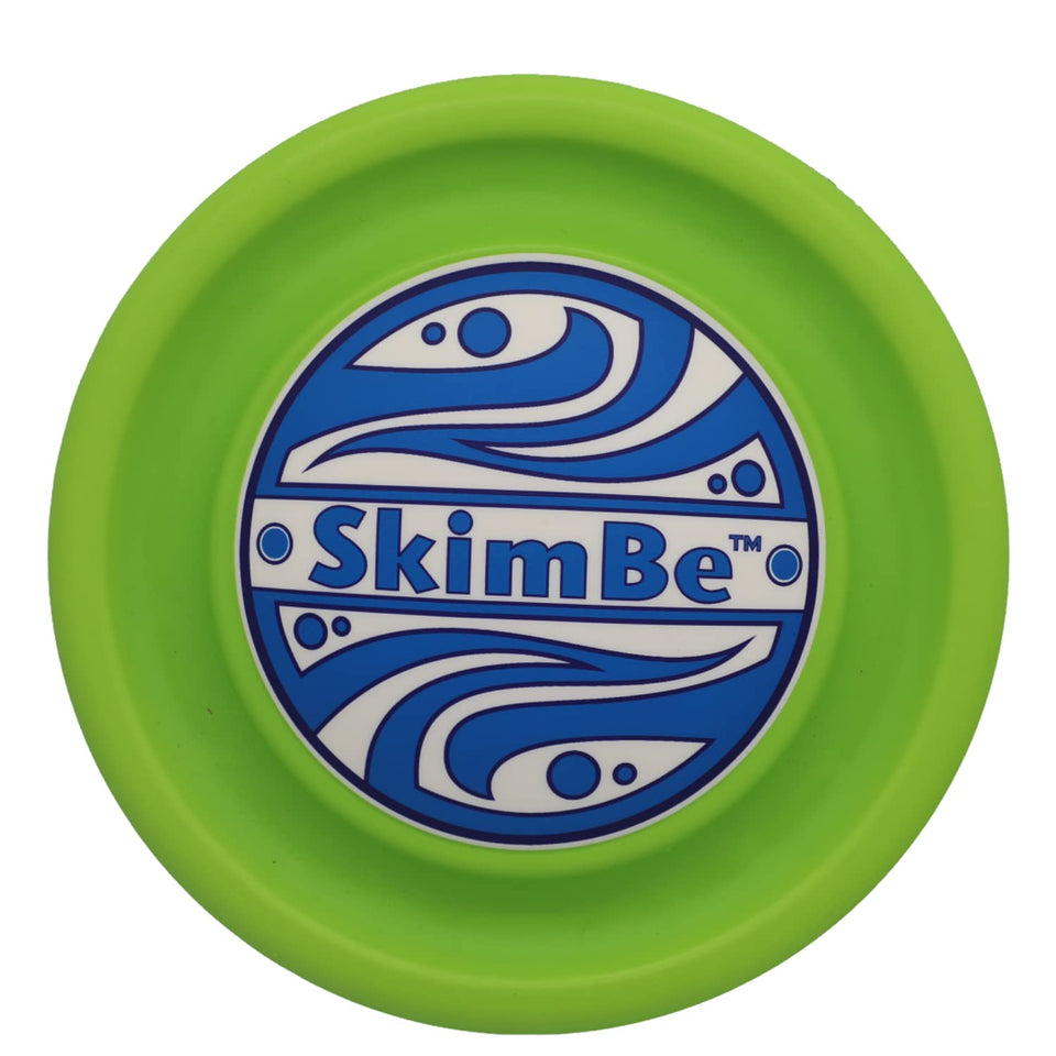 SkimBe Disc Toy in pool fun, easy gliding for all ages