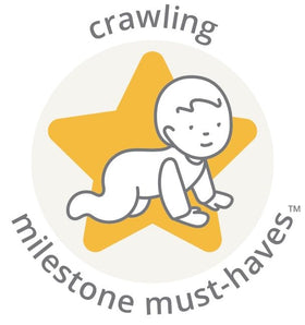 Skip Hop crab crawl toy chase play promotes coordination and engagement through playful patterns.